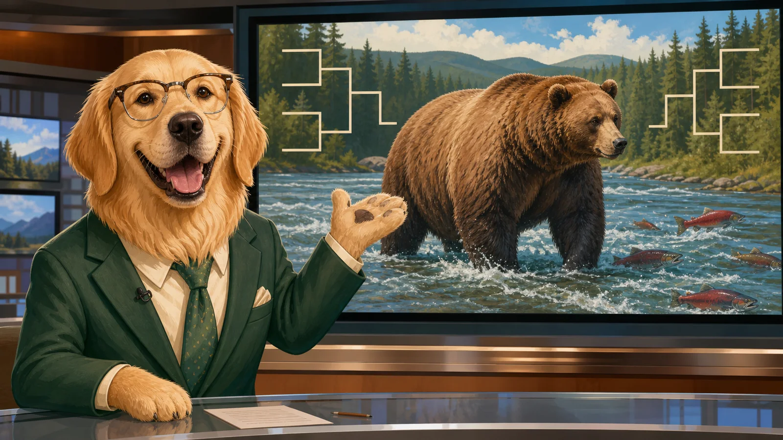 Chunk Wins Fat Bear Week, Democracy Survives on Salmon